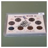 1943-1946 World War II Obsolete Coi Silver Nickels