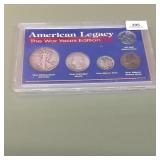 1943 American Legacy The War Y Penny, Nickel, Dime
