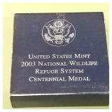 2003 Liberty Silver Dollar 1903-2003 National Wild