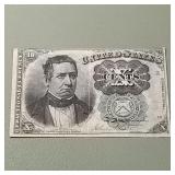 Fifth Issue 10c Fractional Currency F1264 Has a Fo