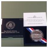1992 D Liberty Silver Dollar Uncirculated White Ho
