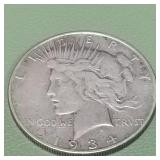 1934 Peace Silver Dollar