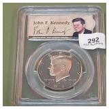 2011 S Kennedy Half Dollar 50c PCGS PR69DCAM 50th