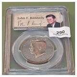 2009 S Kennedy Half Dollar 50c PCGS PR69DCAM 50th