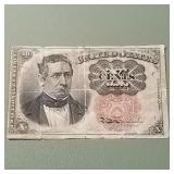 Fifth Issue 10c Fractional Currency F1265-1266 Red