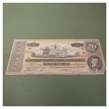 Confederate Currency CT-67 Feb 17, 1864 Contempora