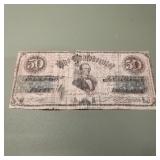 Confederate Currency T-66 Sept 2, 1861 Facsimiles