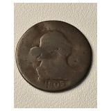 1803 Draped Bust Half Cent 1/2c