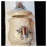 Lennox Winter Greetings Cookie Jar