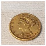 1905 Liberty Gold $5