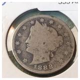 1888 Liberty Head 'V' Nickel 5c