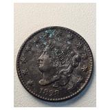 1828 Liberty Head Large Cent 1c