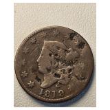 1819 Liberty Head Large Cent 1c