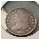 1835 Capped Bust Half Dime 5c