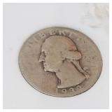 1932 D Washington Twenty Five Cents 25c