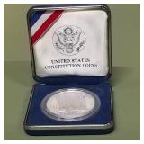 1987 S Liberty Silver Dollar U.S. Constitution 200