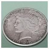 1925 Peace Silver Dollar
