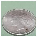 1925 Peace Silver Dollar