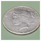 1926 Peace Silver Dollar
