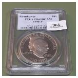 1990 P Eisenhower Silver Dollar PCGS PR69DCAM 1890