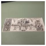Obsolete Currency Canal & Banking Co. New Orleans