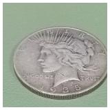 1935 Peace Silver Dollar