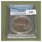 1984 P Silver Dollar PCGS MS69 XXIII Olympiad Los