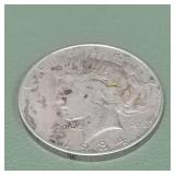 1934 Peace Silver Dollar