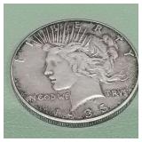 1935 Peace Silver Dollar