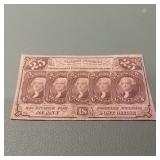 First Issue 25c Fractional Currency F1281 Great Sh