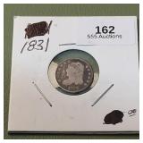 1831 Capped Bust Half Dime 5c