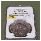1996 P Liberty Silver Dollar NGC PF69 ULTRA CAMEO