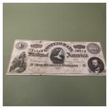 Confederate Currency T-65 Feb 17, 1864