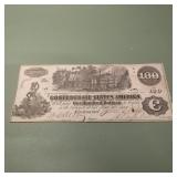Confederate Currency T-39 June 20, 1862