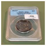 2014 P Kennedy Half Dollar 50c ANACS SP69 50th Ann