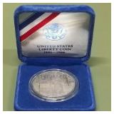 1986 S Liberty Silver Dollar Ellis Island