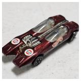 Hot Wheels 1968 Splittin Image Maroon