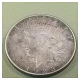 1923 Peace Silver Dollar