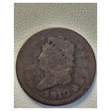 1810 Classic Head Large Cent 1c