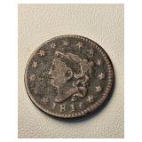 1816 Liberty Head Large Cent 1c