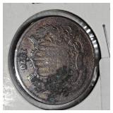 1870 Two Cent Piece 2c