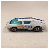 Hot Wheels 1970 Crew Car White & Blue