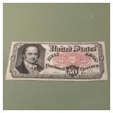 Fifth Issue 50c Fractional Currency F1380-F1381 Fo