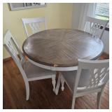 White Table and (4) Chairs