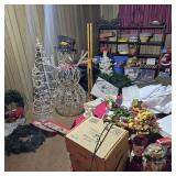 Christmas Room, Snowman, Trees, Wrapping Paper
