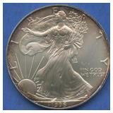 1996 ASE Silver Eagle .999 Silver