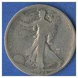 1921 Walking Liberty Half Dollars
