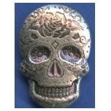 Monarch .999 Silver Skull 2 ozt