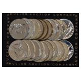 Roll of Mixed Franklin Half Dollars Proof