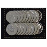 Roll of Mixed Silver Proof S-Mint Kennedy Halves